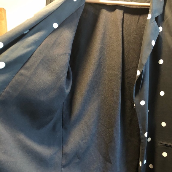 Polka Dot Blazer Patterson J Kincaid - Picture 4 of 8